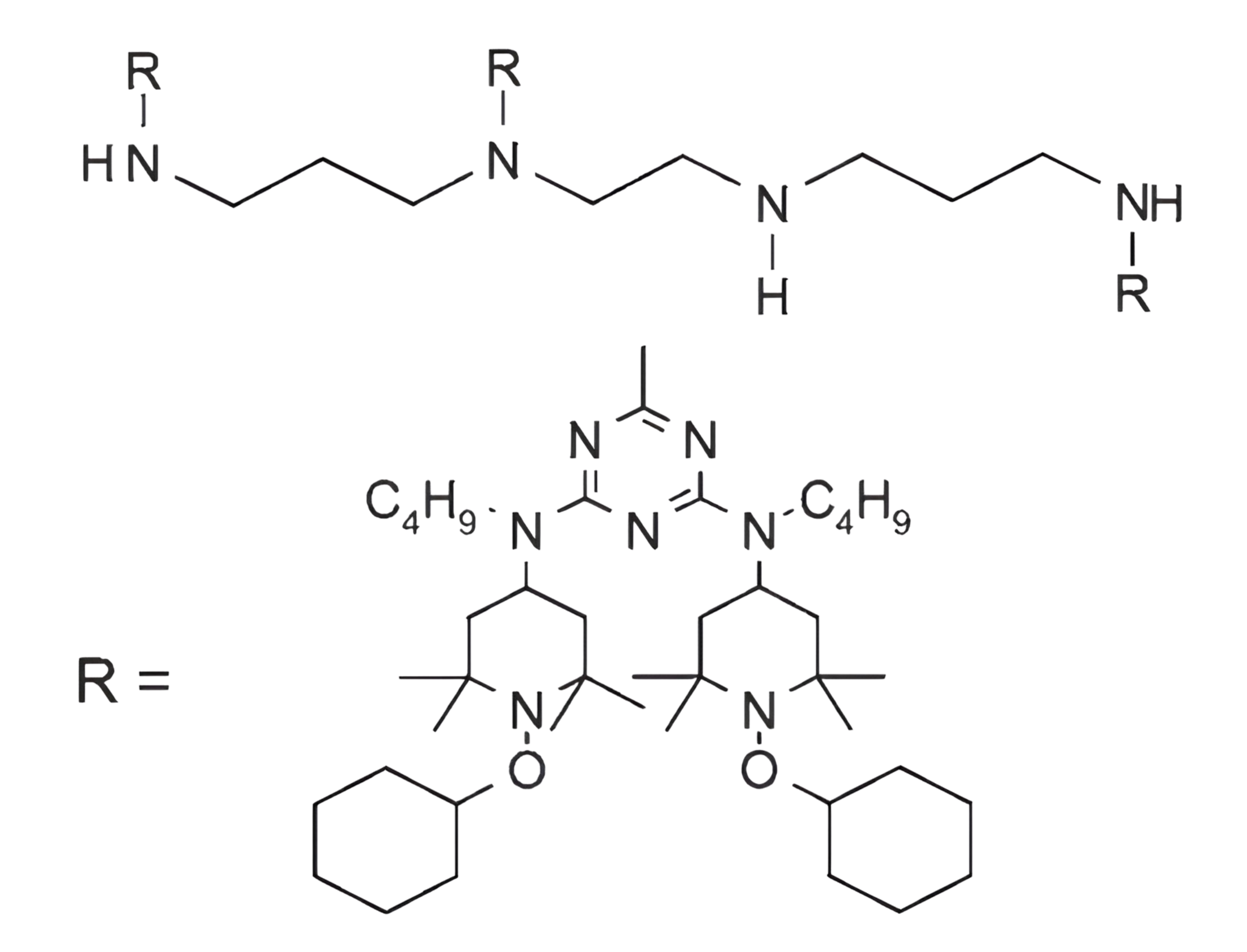 1,3-Propanediamine, N1,N1’-1,2-ethanediylbis-,reaction products with cyclohexane and peroxidized N-butyl-2,2,6,6-tetramethyl-4-piperidinamine-2,4,6-trichloro-1,3,5-triazine reaction products